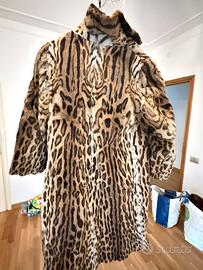 Pelliccia vera di visone , leopardo , volpe