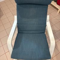 sedia dondolo POÄNG Ikea - nuova a 170€, solo 50€!