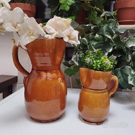 ANTICHE BROCCHE PUGLIESI VASI TERRACOTTA ANNI 60