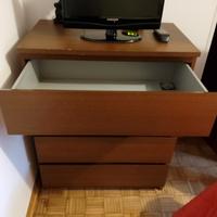 cassettiera con 4 cassetti 