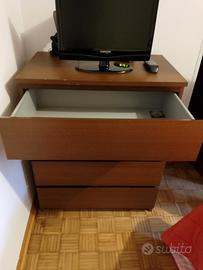 cassettiera con 4 cassetti 