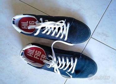 Scarpe ragazzo tela blu Tommy n. 40