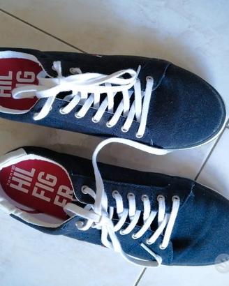 Scarpe ragazzo tela blu Tommy n. 40