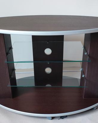 mobile porta TV con rotelle 