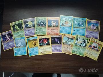 Lotto 15 carte Pokemon set Evolutions XY