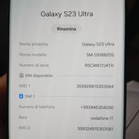 Samsung Galaxy S23 Ultra SM-S918B/DS 17,3 cm (6,8"