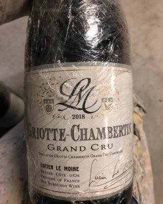 Lucien le moine grand cru 2018