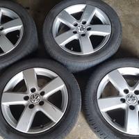 Cerchi lega VW Golf 16+gomme 205 55 16 invernali