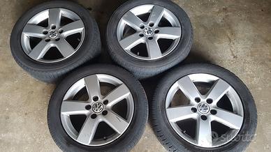 Cerchi lega VW Golf 16+gomme 205 55 16 invernali