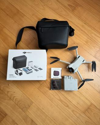 Dji mini 3 fly more combo + filtri nd freewell