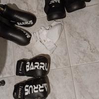 kit kickboxing+ 2 paia di fascette (1 nuovo)