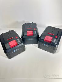 3 batterie Parkside Performance 20v 8Ah nuove