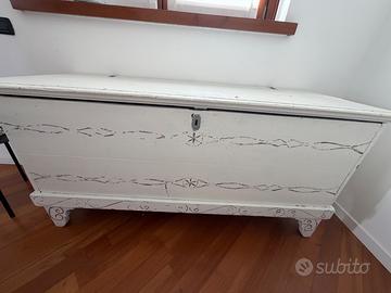 Baule/cassapancavintage shabby chic