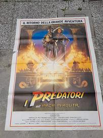 manifesto film i predatori dell'arca perduta 