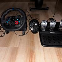 Logithe g29 simulatore di guida ps-pc