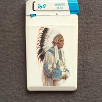 Collezione accendino indiani d'America.