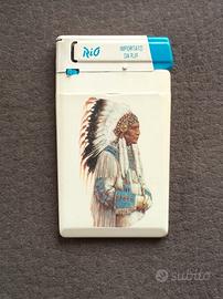 Collezione accendino indiani d'America.