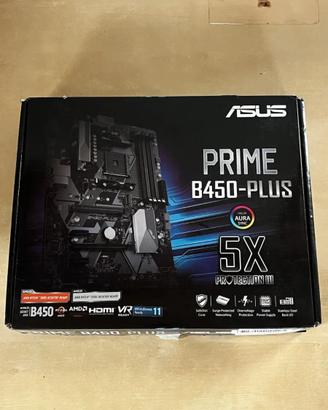 ASUS PRIME B450-PLUS AMD AM4 Scheda Madre