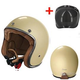 CASCO JET VINTAGE MOTO CUSTOM CAFE' RACER STORMER 