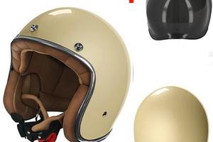 CASCO JET VINTAGE MOTO CUSTOM CAFE' RACER STORMER 