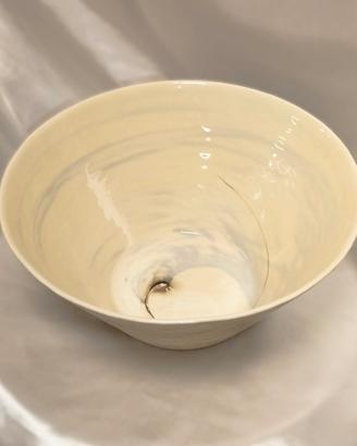 Ciotola centrotavola porta frutta  vaso ceramica 