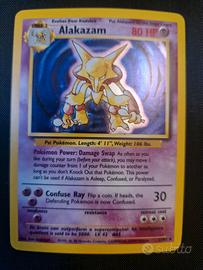 carta pokemon alakazam holo set base eng NM