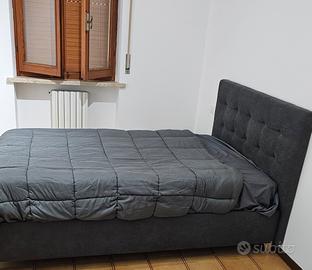 Letto contenitore una pizza e mezza con materasso 