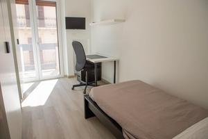 Camere Singole 2 BAGNI, clima e TV - San Pasquale