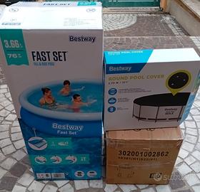 Piscina Bestway Fast Set 366 x 76 cm