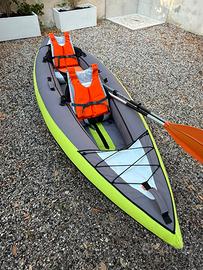 Kayak gonfiabile Itiwit 2 posti con p di accessori
