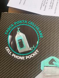 Porta cellulare waterproof Bianchi