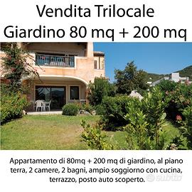 Vendita Trilocale con Giardino e posto auto 285mq