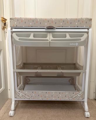 Fasciatoio Dolphy 2 in 1 con vasca bagnetto