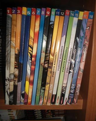 MANGA ALITA prima ed. serie completa