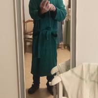 accappatoio senza cappuccio 