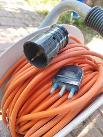 Avvolgicavo elettrico professionale 40m