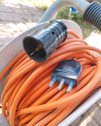 Avvolgicavo elettrico professionale 40m