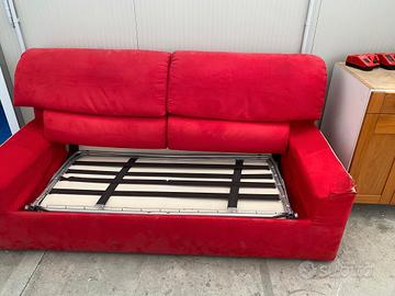 Divano rosso