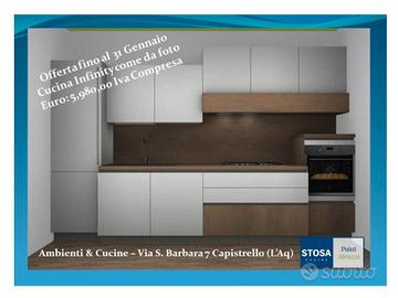 Cucine componibile Stosa promo modello Infinity