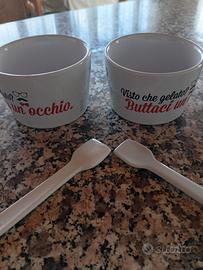 ciotole per gelato 
