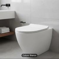 sedile wc nuovo chiusura rallentata