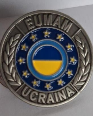 Eumam Ucraina Distintivo Missione 