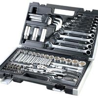 Serie kit valigetta chiavi in pollici 92 pezzi set