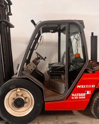 Muletto manitou guasto iniezione da rifare
