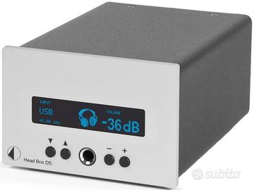 Ampli per cuffie + DAC Pro-ject Head Box DS
