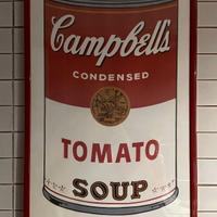 Andy Warhol CAMPBELL'S TOMATO Cornice Rossa 102x65