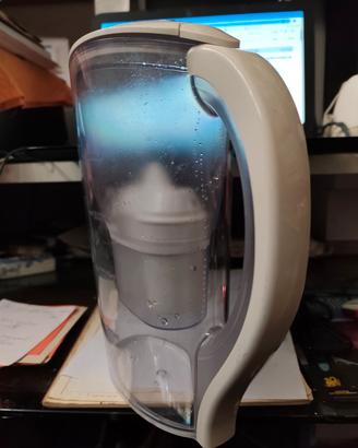 caraffa filtrante acqua da tavola + filtro 2,6 lit