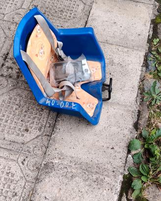 seggiolino bici mai usato