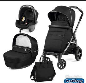 trio peg Perego black shine