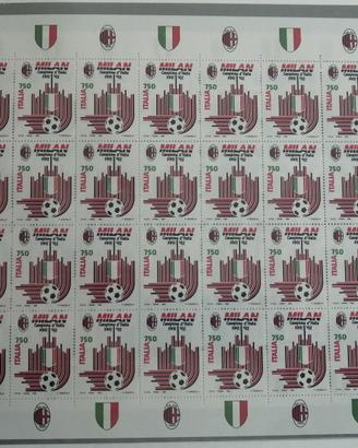 FOGLIO MILAN SCUDETTO 1991/92